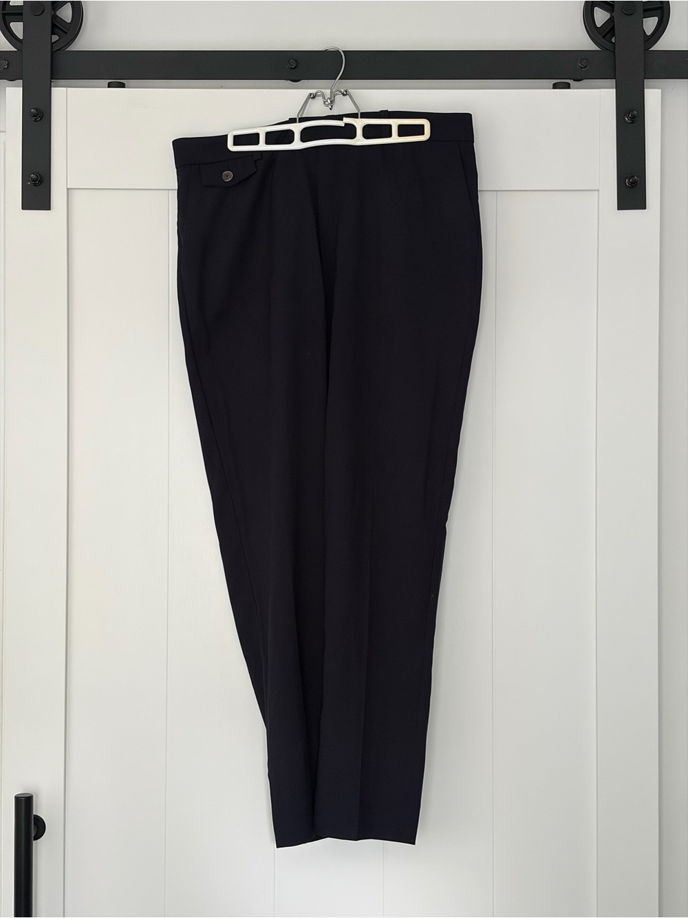 Mango Women’s Navy Blue Trousers